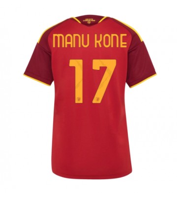 AS Roma Manu Kone #17 Hemmatröja Dam 2026-27 Kortärmad